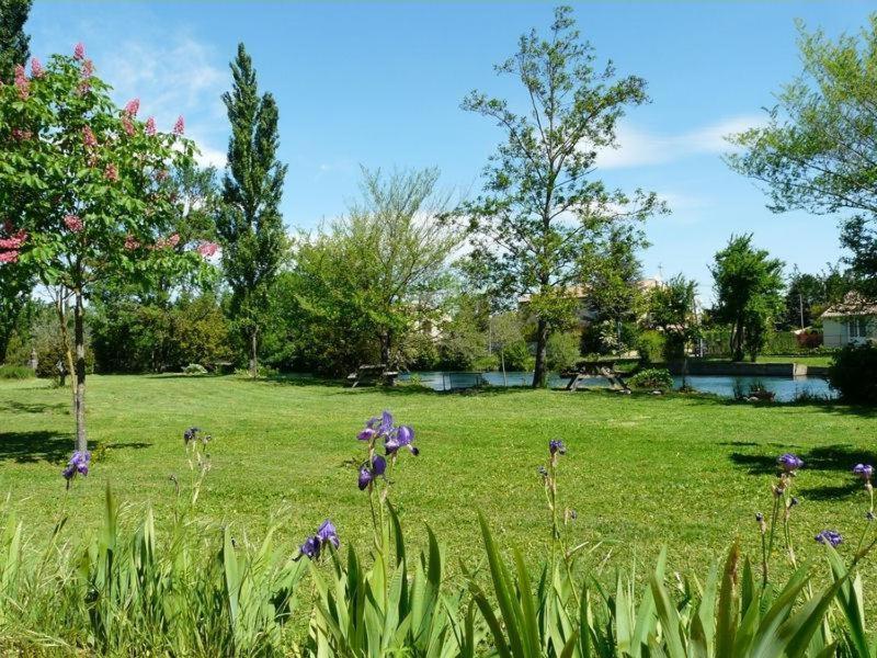 Mas Le Pont Des Aubes Bed and Breakfast LʼIsle-sur-la-Sorgue Eksteriør billede
